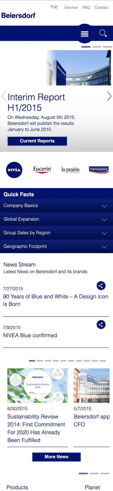 Beiersdorf — mobile