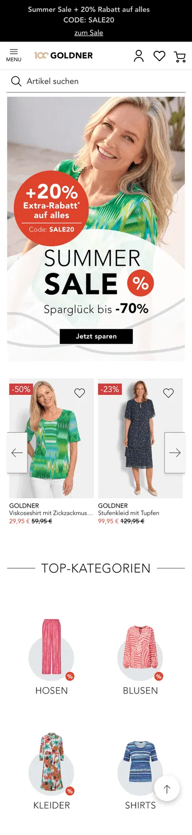 Goldner-Fashion — mobile